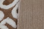 Mijölnir Juego de alfombras de baño acrílicas Beige y blanco